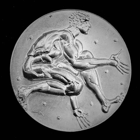 1969 Switzerland "Swiss Transport Museum - Planetarium" Hans Erni Silver Medal.