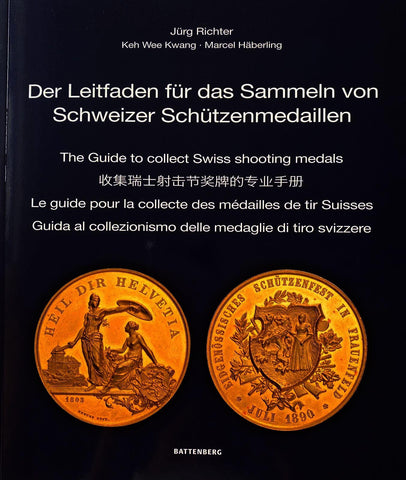 2020 Switzerland “The Guide to collect Swiss shooting medals” Reference Book. - Emporium Antiquities
