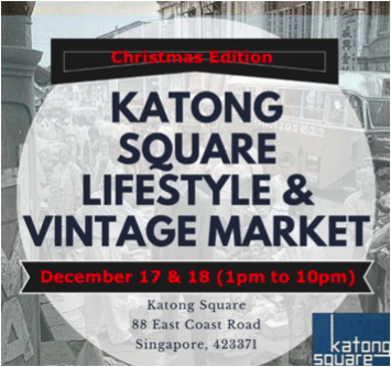 Visit Emporium-Antiquities.com @ the Katong Square Lifestyle & Vintage Market