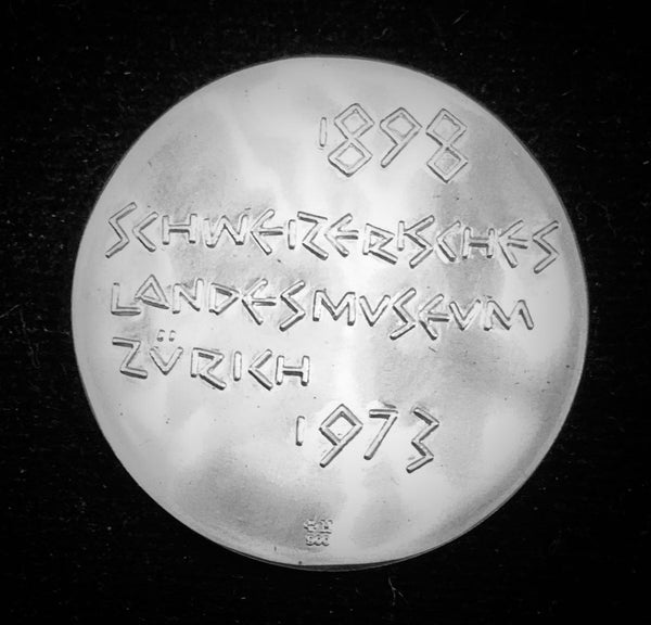 1973 Switzerland "Swiss National Museum Zurich" Hans Erni Silver Medal