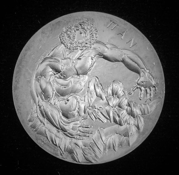 1977 Switzerland "Four Elements Earth: Daphne / Pan Hans" Erni Silver Medal.
