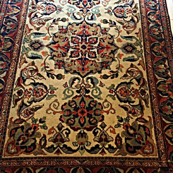 1960's Antique Russian Nomadic Carpet, Beautiful Showpiece, Hand-weaved Rich Dyes Tribal Piece. - Emporium Antiquities